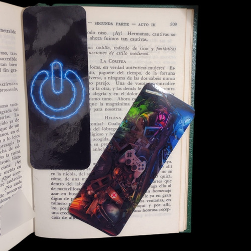 Separadores Para Libros Colección Gamer Multicolor Gamer 1