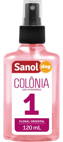 Colonia Floral Oriental 120ml Sanol Dog Pet