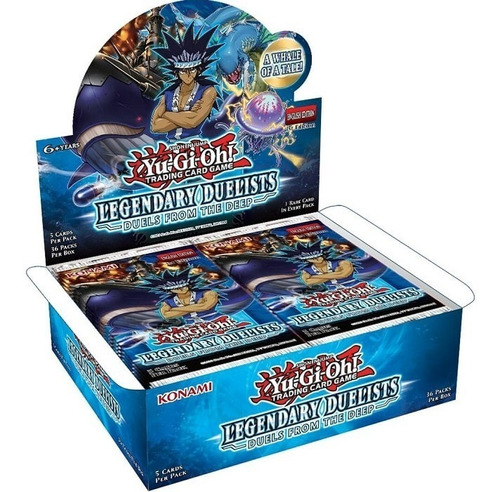 Yugioh 1 Caja Legendary Duelists: Duels From The Deep Sobres