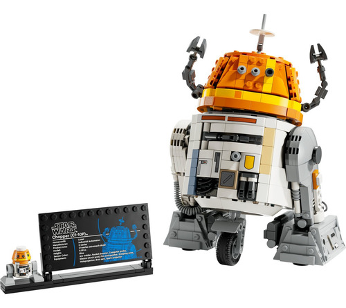 LEGO® Star Wars: Ahsoka™ Droide Astromecánico Chopper (C1-10P)™ 75416; juguete para niño 10+