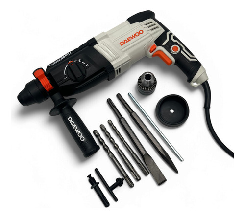 Rotomartillo Daewoo 1050w 4500bpm 3 Joule Y Maletin + Acces.