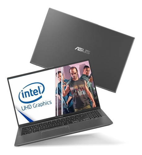 Imagen 1 de 5 de Laptop Asus Vivobook 15 Intel Ci3 8gb + 256gb Ssd Windows 11