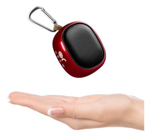 Parlante Orow Portátil Bluetooth Rojo