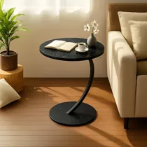 Comprar Mesa De Centro Sala Canto Redonda Classica Apoio Sofá E Cama