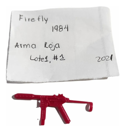 Gi-joe Vintage Firefly Arma Roja 1984 #1