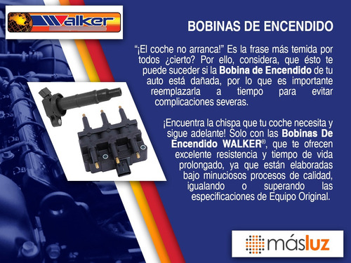 Bobina Encendido Chevrolet P20 Van L6 4.1l 70/74 Walker