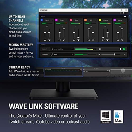 Elgato Wave: 3 - Micrófono De Condensador Usb Y Mezclador Di