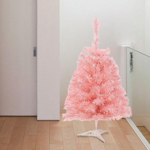 W De Navidad Rosa Sin Iluminar De 2 Pies, Árbol Pequeño De