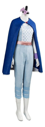Toy Story 4 Bo Peep Disfraz De Cosplay Azul Para Mujer