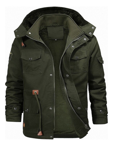 Chaqueta Cortavientos Gruesa For Hombre Abrigo For Hombre