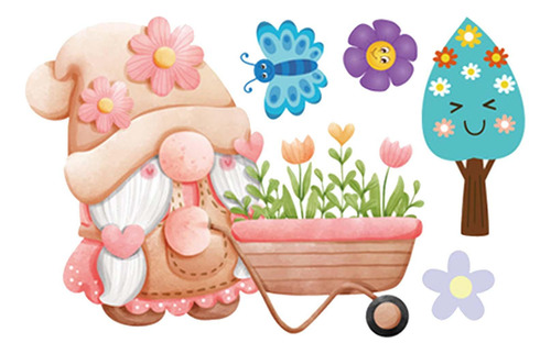 9 Folhas Adesivos De Janela De Vidro Janela Adere Flores