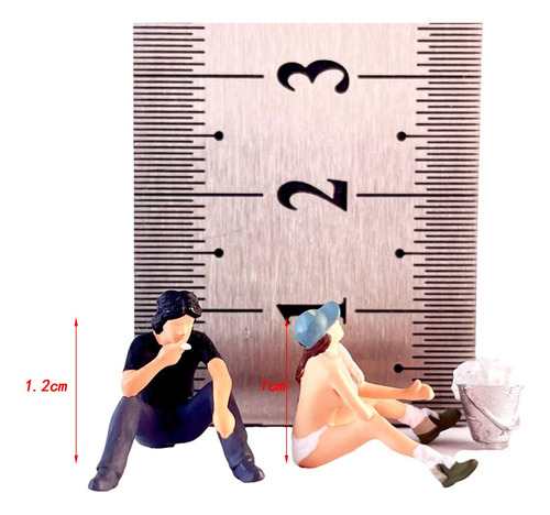 Conjunto De Modelos De Figuras En Escala 2x1/64, F