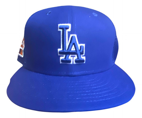 Gorra New Era Original Dodgers Azul Trucker Talla 7 1/8 Azul 7 1/8 Geométrico