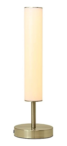 O? Lámpara De Mesa Cilíndrica Led Regulable Brillante Con Pu