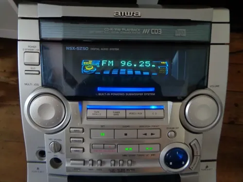 System Aiwa Nsx-sz50 _ 2400 W Pmpo (ler Descrição) | MercadoLivre