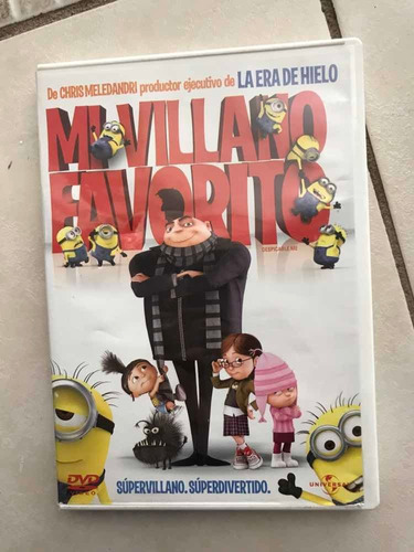 Dvd Infantil Mi Villano Favorito Español Inglés