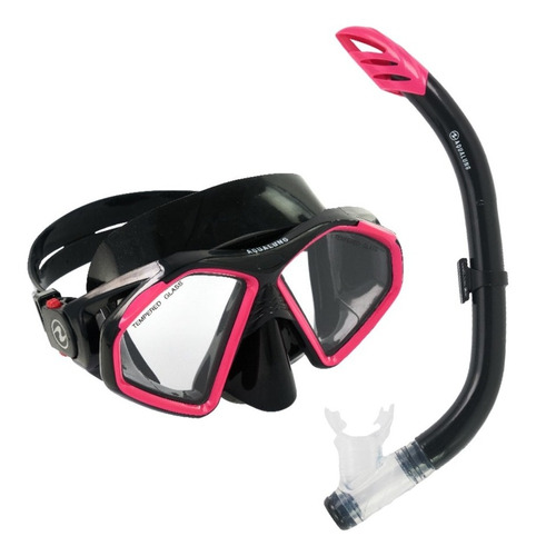 Aqualung Sport Combo Hawkeye / Negro - Rosado