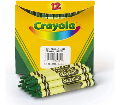Crayones Crayola X12u Green