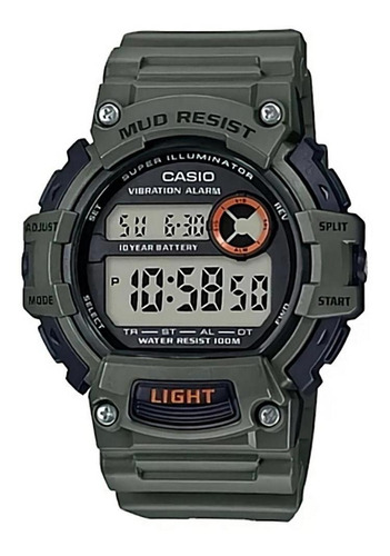 Reloj Casio World Time Original No. 3299 Modelo Ae-1200wh