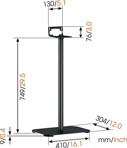Soporte Universal De Suelo Para Altavoz Vogel's Sound 3305 |