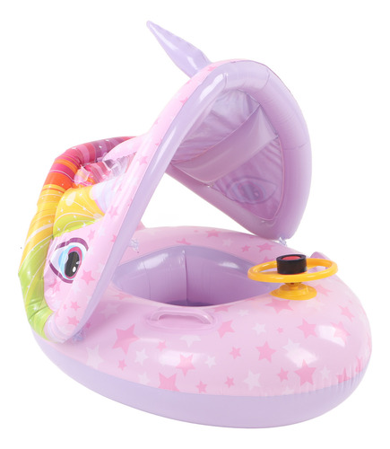 Flotador Inflable Para Piscina Para Bebés, Con Doble Asa, Fo