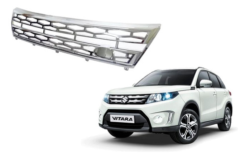 Máscara Frontal Cromada Suzuki Vitara 2016-2022 Sin Logo