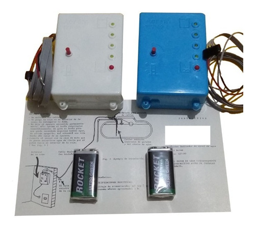Indicador Nivel Agua Tinacos. Ofta 2x1, Con 10 + 10 M. Cable