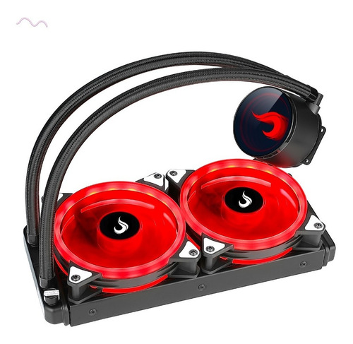 Water Cooler Gamer 240mm Rise Mode Rgb Processador Intel Amd