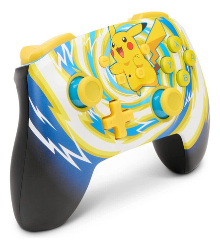 Control Nintendo Switch Pikachu Vortex Wired 3m Original