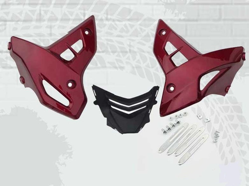 Imagen 1 de 4 de Cubierta Motor Carenado Honda Cbf150 Cb190r Cb190 C/rojo