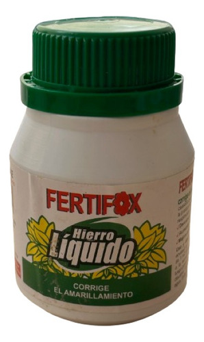  Hierro Liquido Para Plantas Fertifox X 140cc