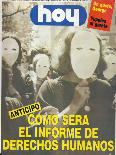 Revista Hoy 699 / 10-16 Diciembre 1990 / Informe D D H H