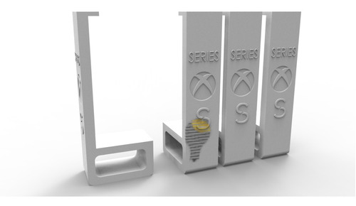 Soporte Xbox Series S Horizontal Impreso 3d Pla (4 Unidades)