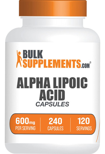 Bulksupplements Ácido Alfa Lipoico 600 Mg Cápsulas - Suple
