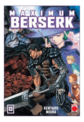 Maximum Berserk 13 de Kentaro Miura editorial Panini España tapa blanda en español 2022