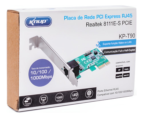Tarjeta De Red Mini Pci-e Ethernet Gigabit 10/100/1000