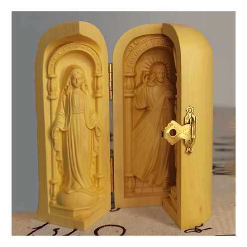 Adornos De Talla De Madera, Escultura Religiosa Católica