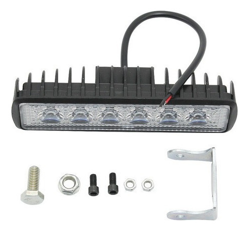 S 6 Pulgadas 18w Led La Barra De Luz Del Trabajo Del Coche D