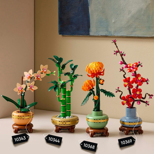 Lego Botanical Bambu De La Suerte - Planta Decorativa 10344