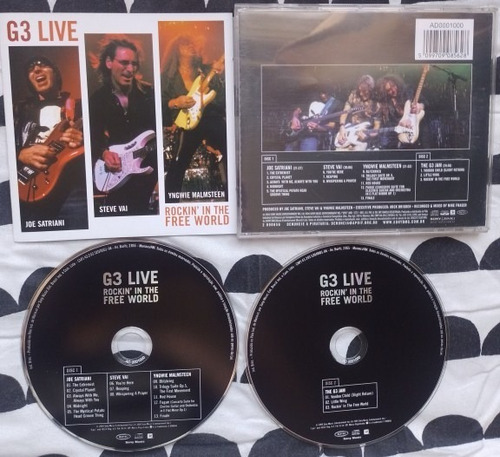 Cd G3 Live - Rockin' In The Free World - Duplo