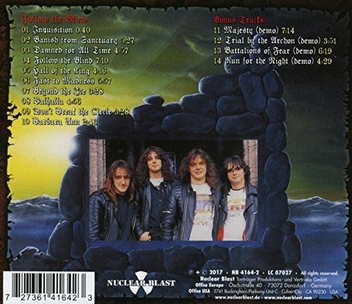 Cd Follow The Blind - Blind Guardian