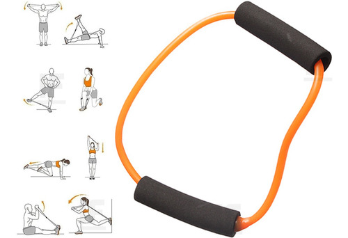 Kit 3 Elástico Extensor Treino Academia Exercícios Em Casa