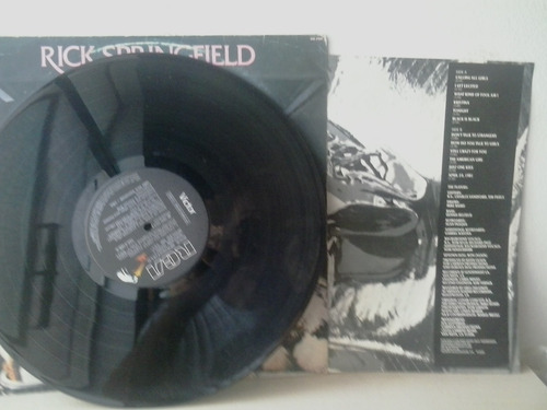 Lp Rick Springfield - Sucess Hasnt Spoiled Me Yet C/encarte