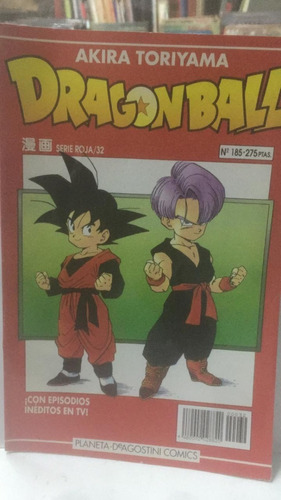 Dragon Ball.  Akira Toriyama. Serie Roja 32. Nº 185. Comics