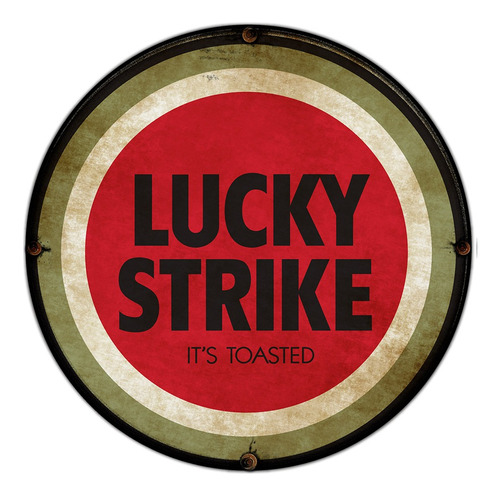 #33 - Cuadro Decorativo Vintage Retro /  Lucky Strike 