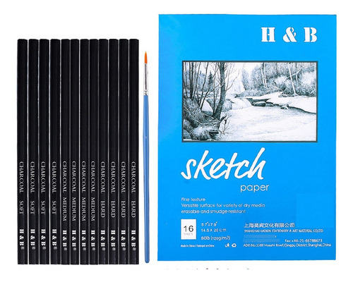 Kit De Lápices De Dibujo Y Boceto Con Accesorios 72 Piezas