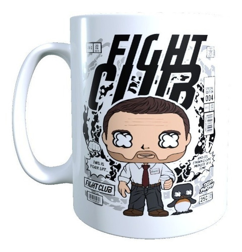 Taza Con Diseño Tyler Club De La Pelea, Pelicula