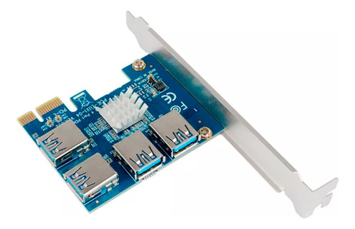 Tarjeta Delta Pci-e X1 De 4 Puertos Usb 3.0 Internos 