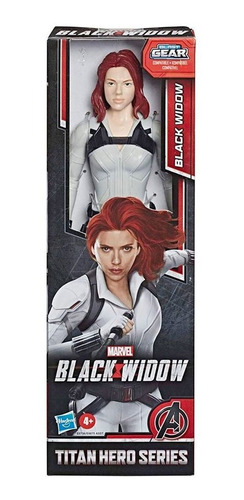 Muñeco Black Widow Titan Hero Series Hasbro E8736
