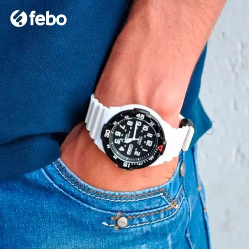 Reloj Analógico 5125 Mrw-200h-1bvdf Casio Negro Febo - FEBO